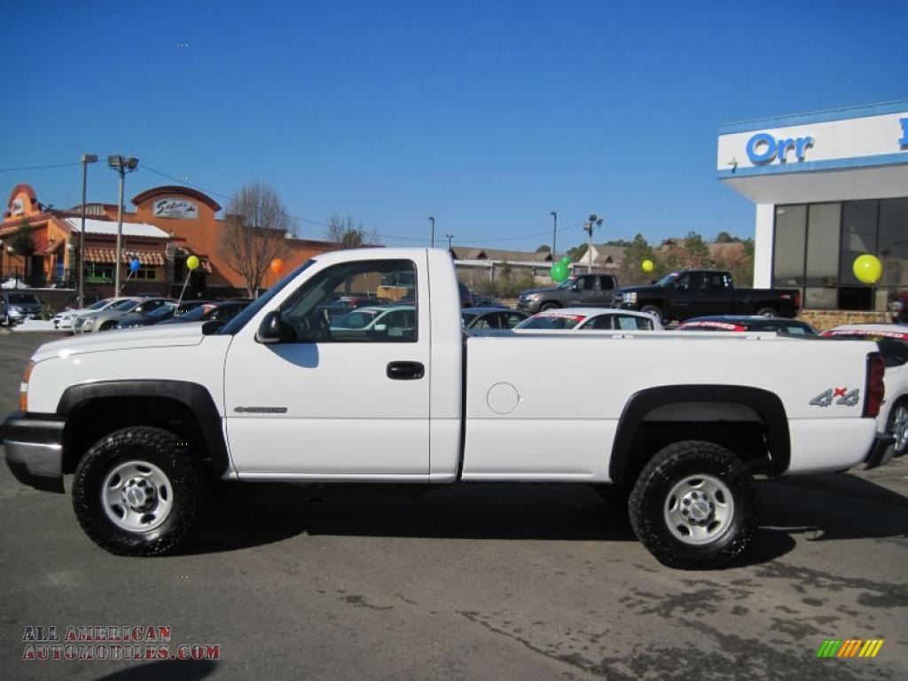 2006 Chevrolet Silverado 2500HD Work Truck Regular Cab 4x4 ...
