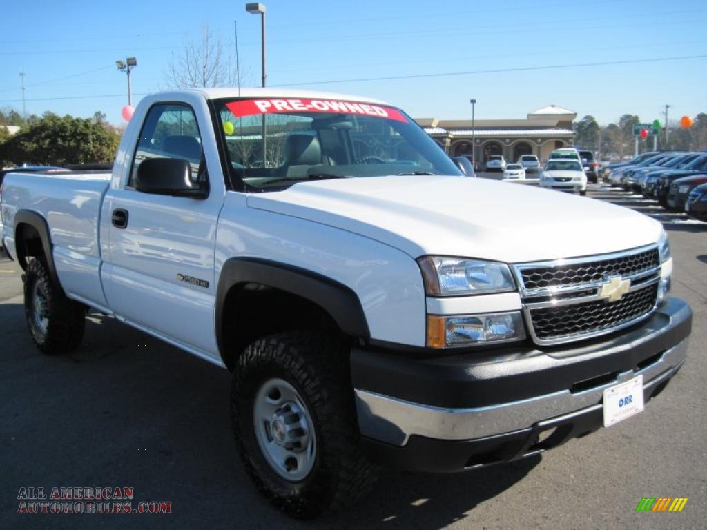 2006 Chevrolet Silverado 2500HD Work Truck Regular Cab 4x4 In Summit 