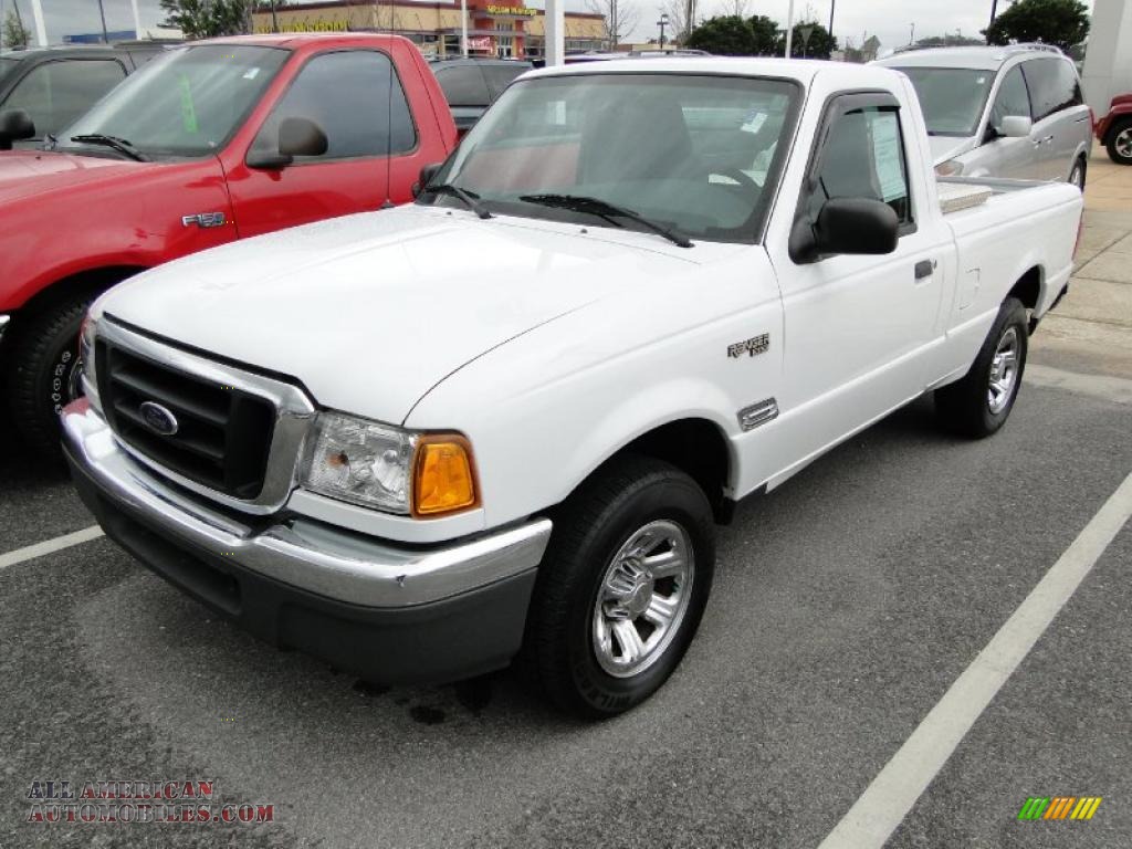 2005 Ford Ranger XLT Regular Cab in Oxford White A71186 All