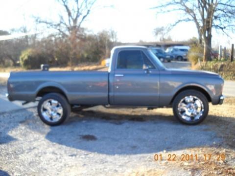 Medium Gray Metallic 1967 Chevrolet C/K C20 Regular Cab