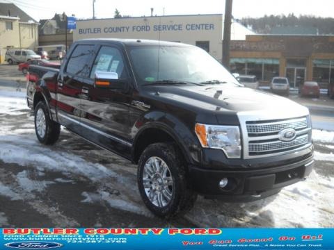 Tuxedo Black Metallic 2011 Ford F150 Platinum SuperCrew 4x4