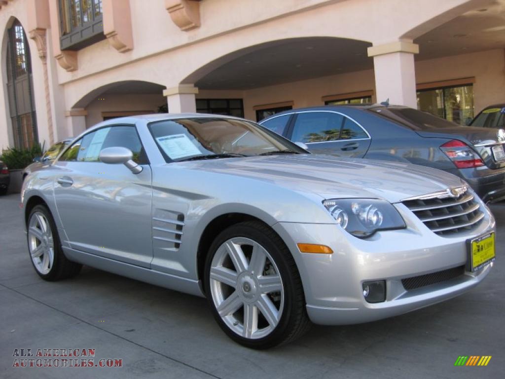 2008 Crossfire Limited Coupe - Bright Silver Metallic / Dark Slate ...