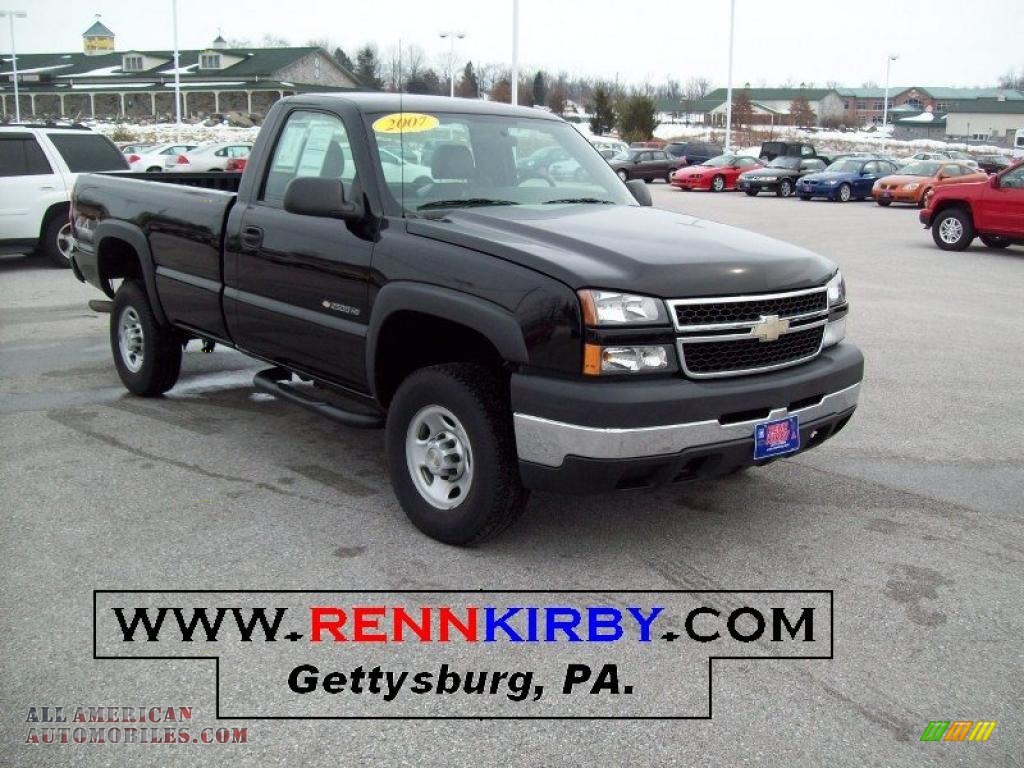 2007 Chevrolet Silverado 2500HD Classic Work Truck Regular Cab 4x4 In 
