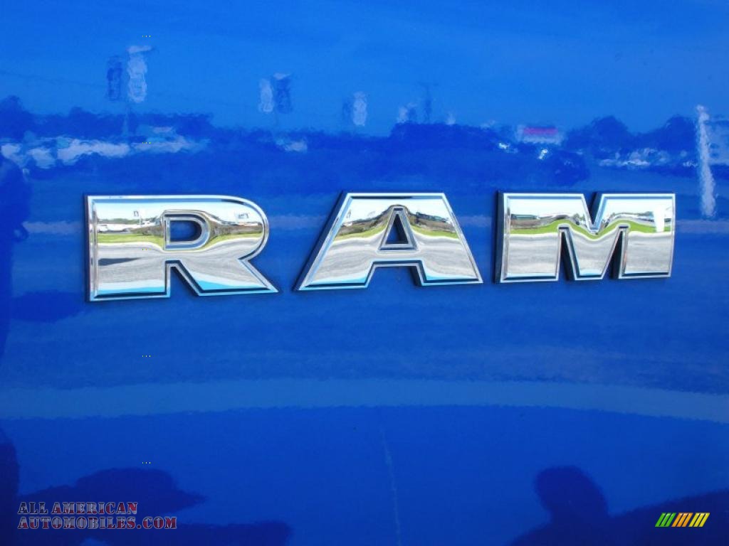 2008 Ram 1500 TRX Regular Cab - Electric Blue Pearl / Medium Slate Gray photo #9