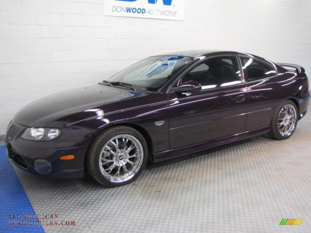 2004 GTO Coupe - Cosmos Purple Metallic / Dark Purple photo #2