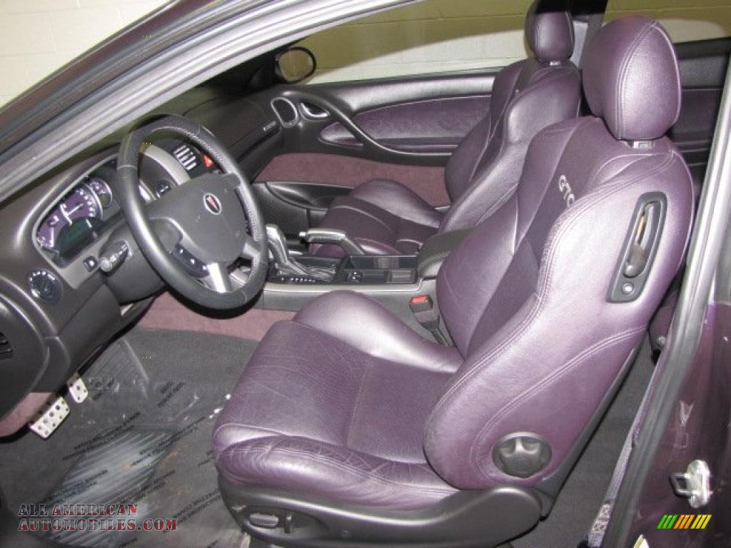 2004 GTO Coupe - Cosmos Purple Metallic / Dark Purple photo #12
