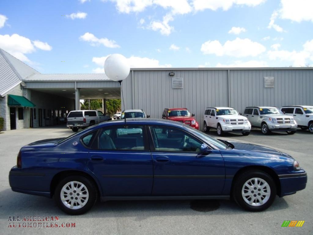 2003 Impala  - Superior Blue Metallic / Medium Gray photo #13