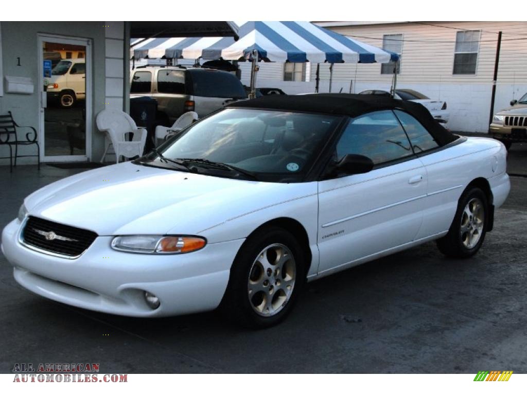 1997 Chrysler Sebring JXi Convertible in Bright White photo #4 ...