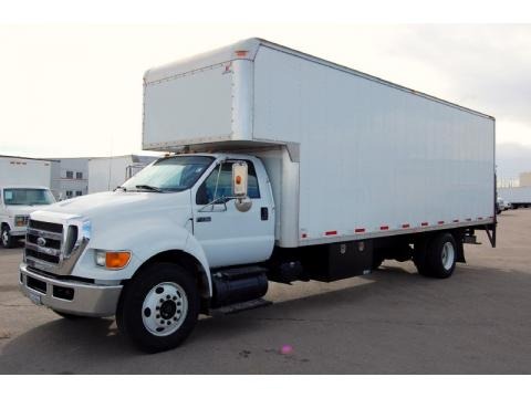 2008 Ford F750 Super Duty XL Chassis Regular Cab Moving Truck ford f750