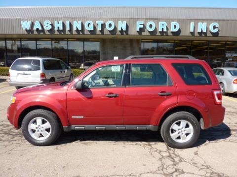 Ford Escape 2008 Xls. 2008 Ford Escape XLS 4WD