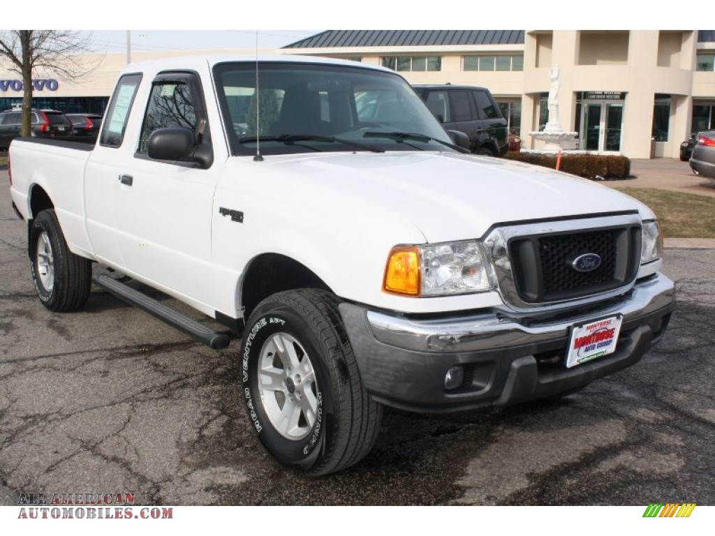 2005 Ford Ranger XLT SuperCab 4x4 in Oxford White - A13184 ...