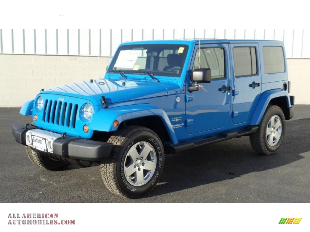 Cosmos blue jeep wrangler unlimited for sale #2