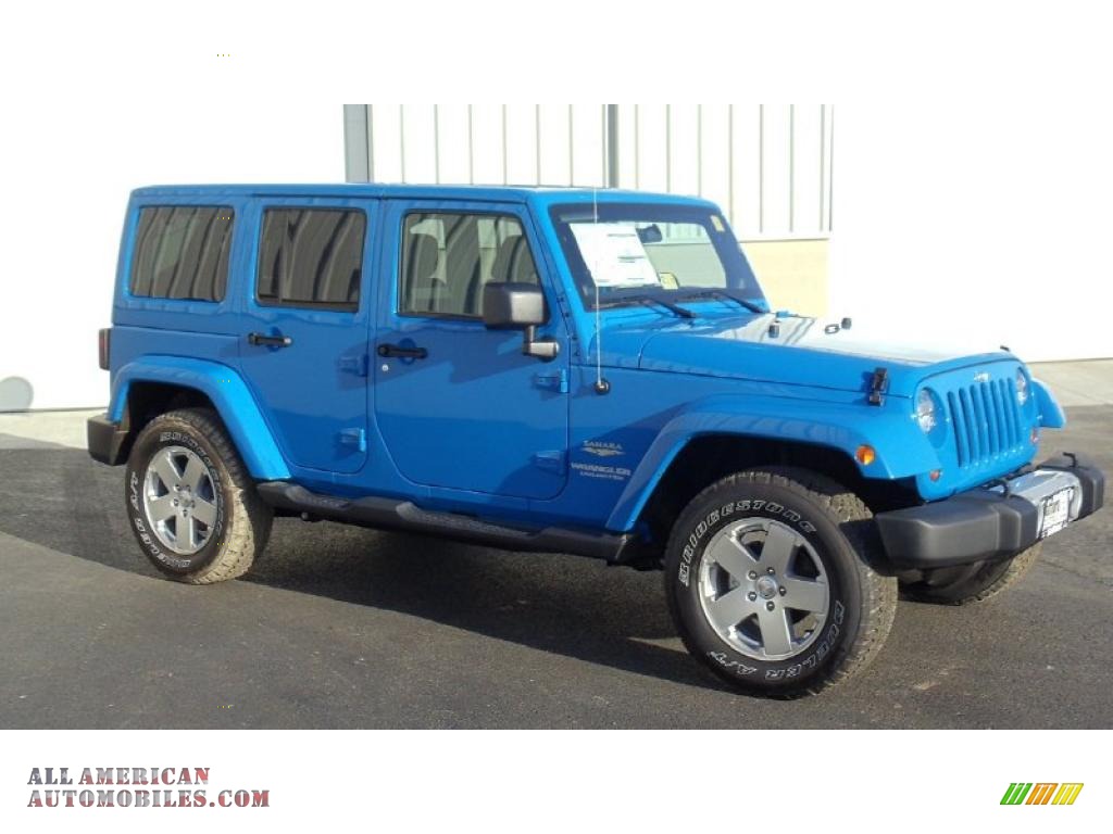 Cosmos blue jeep wrangler unlimited for sale #3