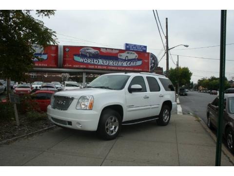 white gmc yukon