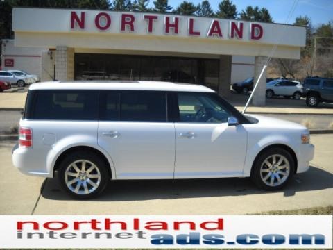 Ford Flex 2009 White. 2009 Ford Flex Limited AWD