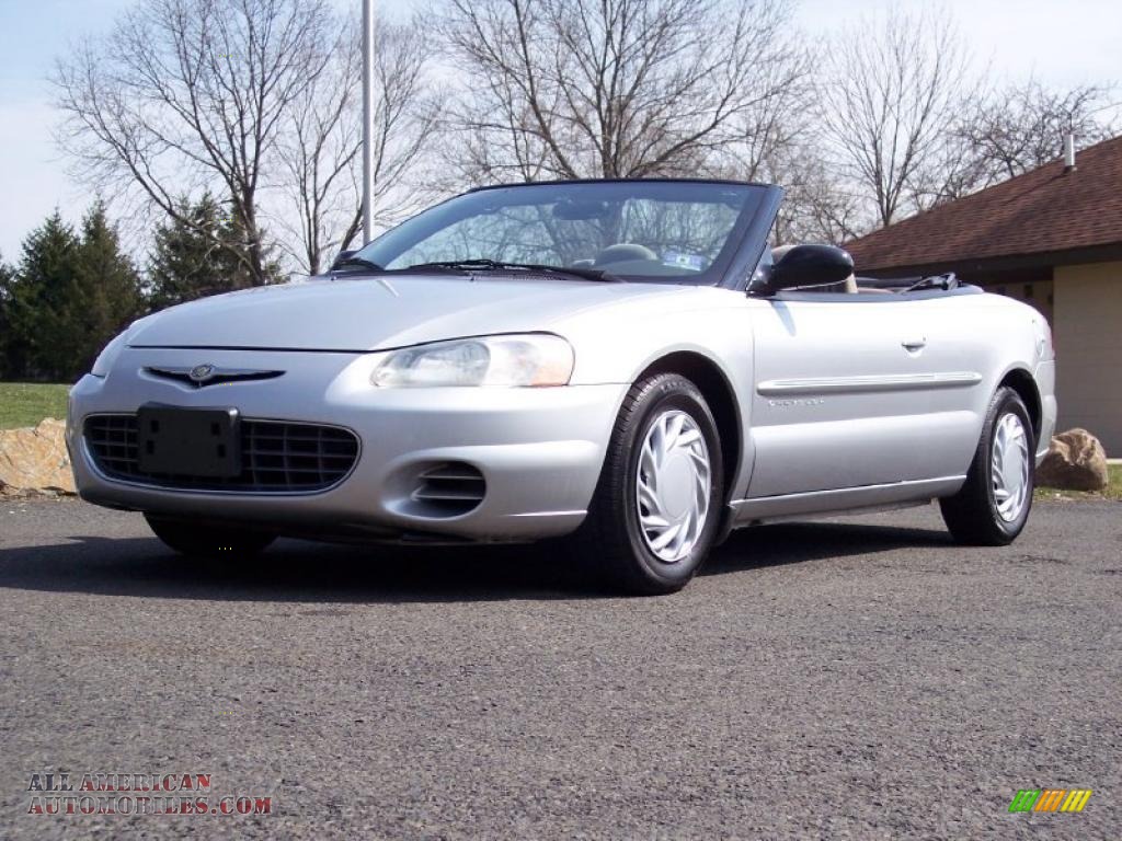 2001 Sebring LX Convertible - Bright Silver Metallic / Sandstone photo ...