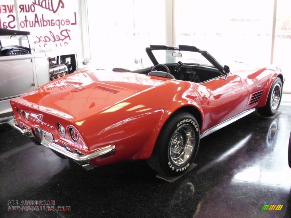 1970 Chevrolet Corvette Stingray Convertible in Monza Red photo #2 ...