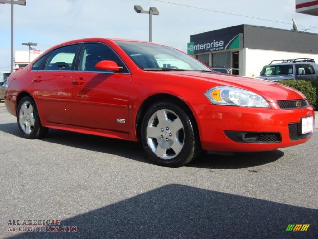Victory Red / Gray Chevrolet Impala SS