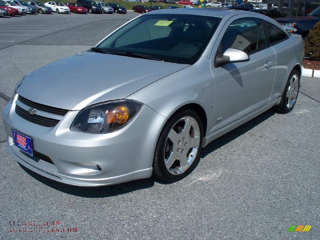 Ultra Silver Metallic / Ebony Chevrolet Cobalt SS Supercharged Coupe