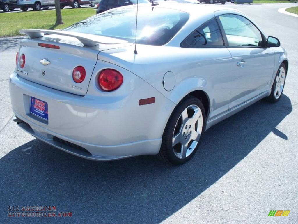 2007 Cobalt SS Supercharged Coupe - Ultra Silver Metallic / Ebony photo #7