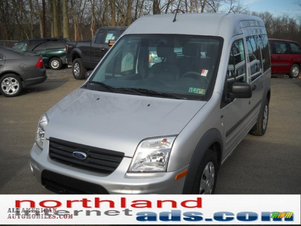 2011 Ford Transit Connect XLT Premium Passenger Wagon In Silver