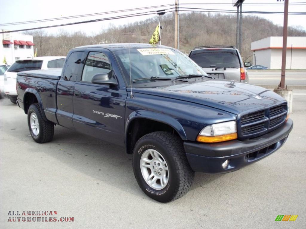 Dodge Journey Crossroad >> 2001 Dodge Dakota Sport Club Cab 4x4 in Patriot Blue Pearl photo #7 - 340078 | All American ... Dodge Journey Crossroad >> 2001 Dodge Dakota Sport Club Cab 4x4 in Patriot Blue Pearl photo #7 - 340078 | All American ...