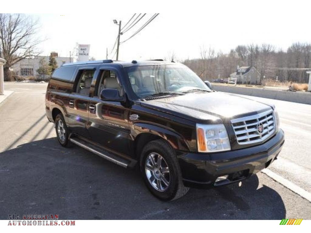 2005 Cadillac Escalade Esv Platinum Awd In Black Raven Photo 9