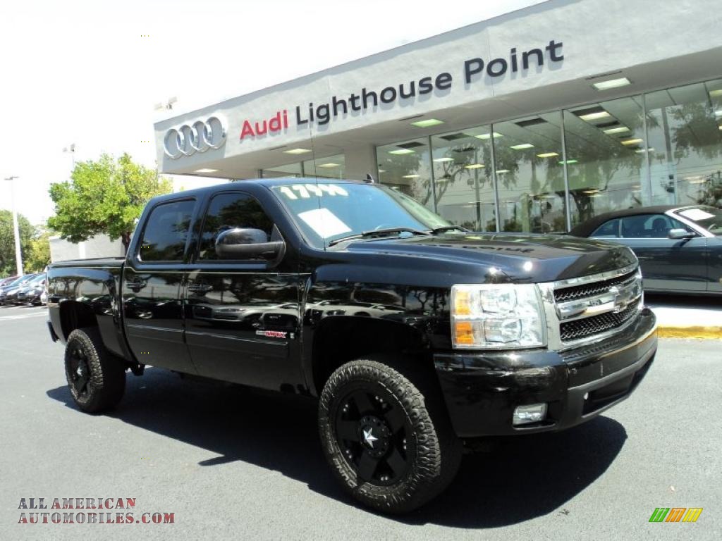 2007 Chevrolet Silverado 1500 Ltz Crew Cab 4x4 In Black Photo 15