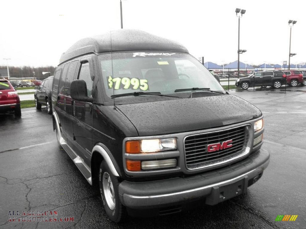 2002 GMC Savana Van G1500 Passenger Conversion in Onyx ...