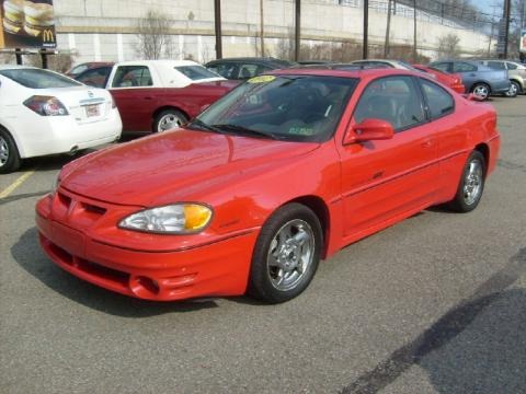 Pontiac Grand Am Gt Red. 2002 Pontiac Grand Am GT Coupe