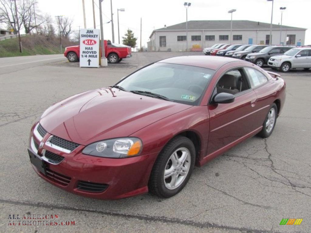2004 Dodge Stratus SXT Coupe in Deep Red Pearlcoat photo ...
