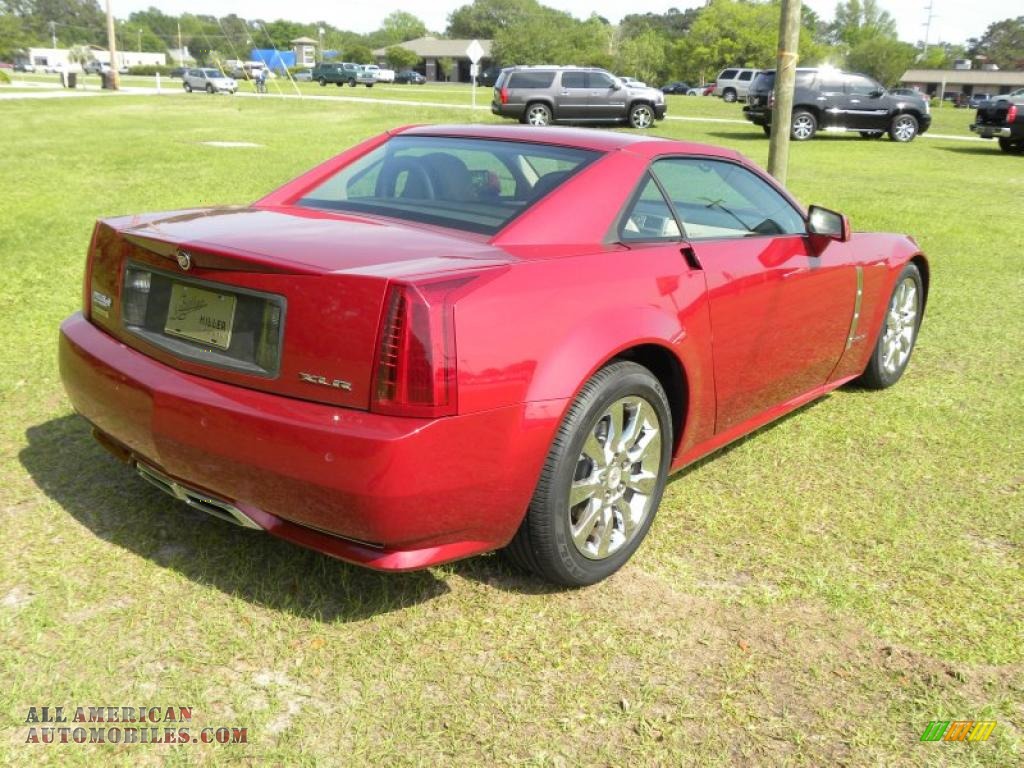2009 XLR Platinum Roadster - Crystal Red / Cashmere/Ebony photo #9