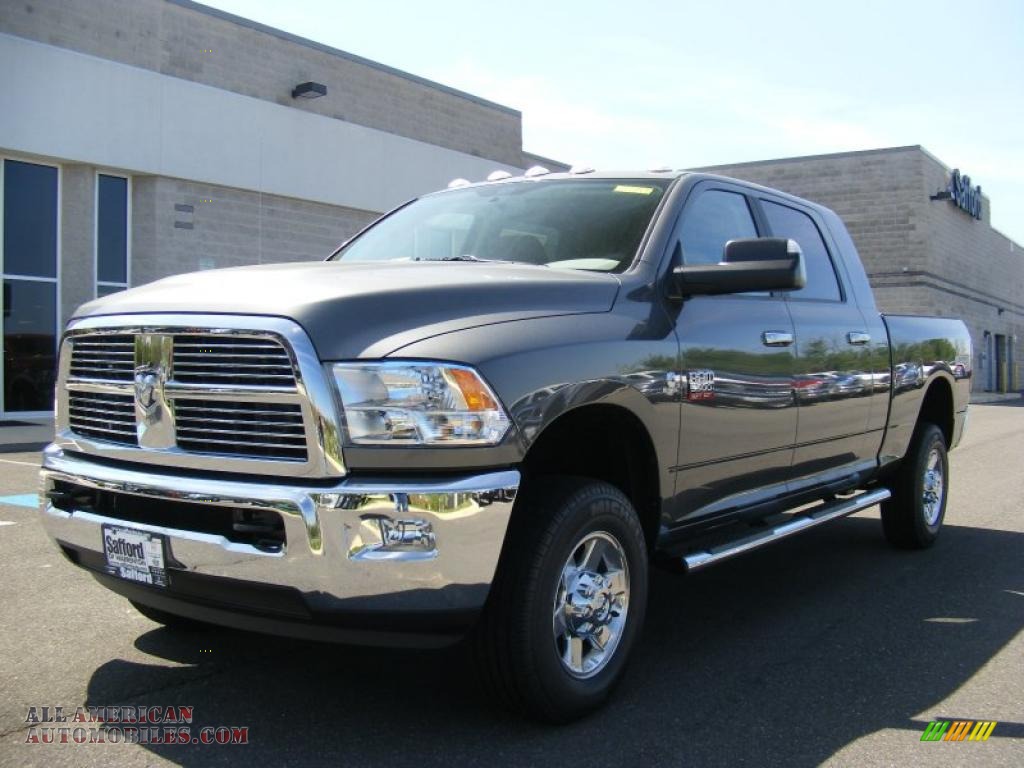 2011 Dodge Ram 3500 Hd Big Horn Mega Cab 4x4 In Mineral Gray Metallic 