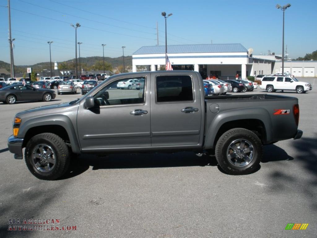 2009 Chevrolet Colorado LT Crew Cab in Dark Gray Metallic photo #6