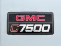 GMC C Series Topkick C7500 Regular Cab Dump Truck Summit White photo #13