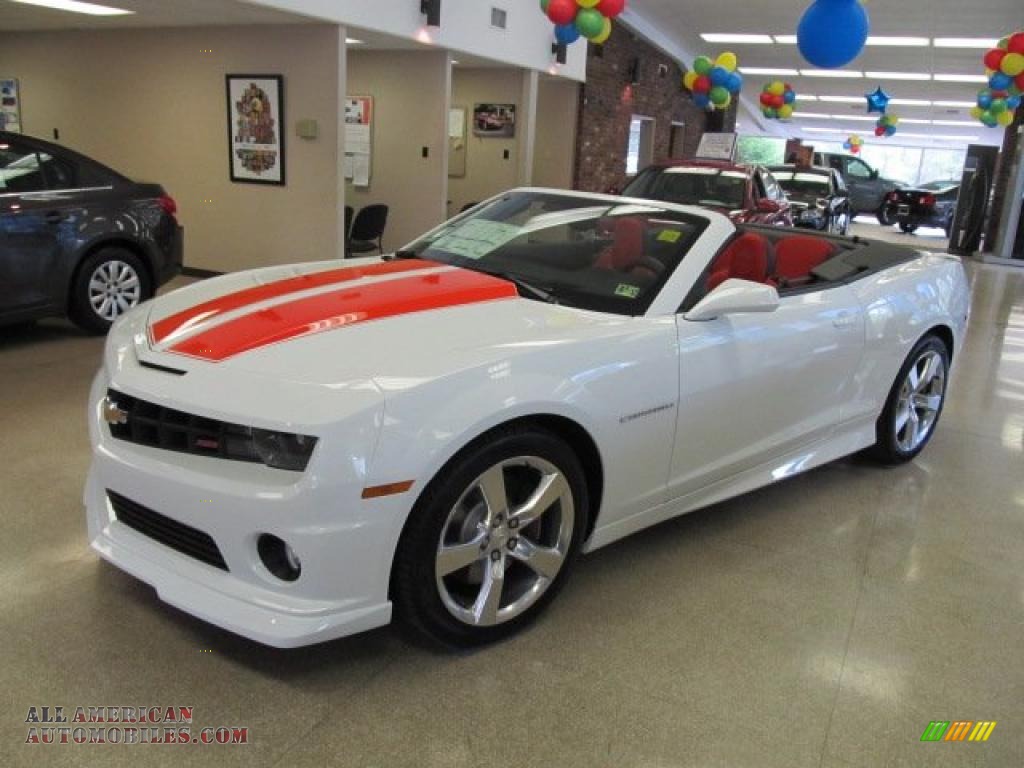2011 Chevrolet Camaro SS/RS Convertible in Summit White 182158 All