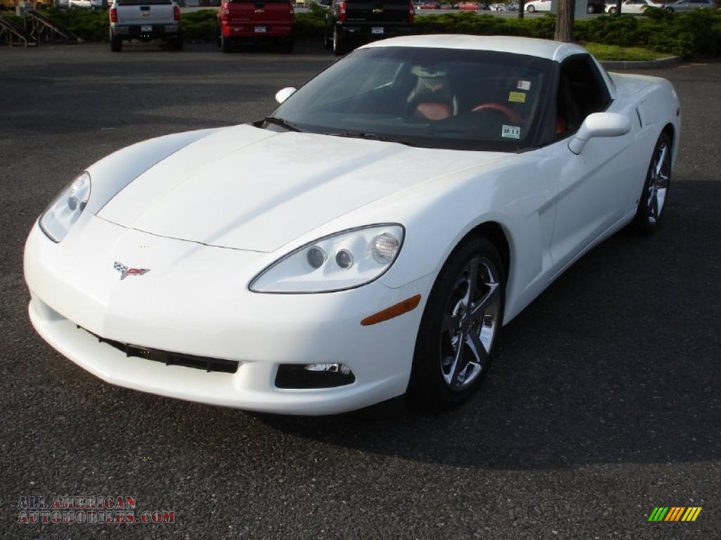 2009 corvette white Gallery