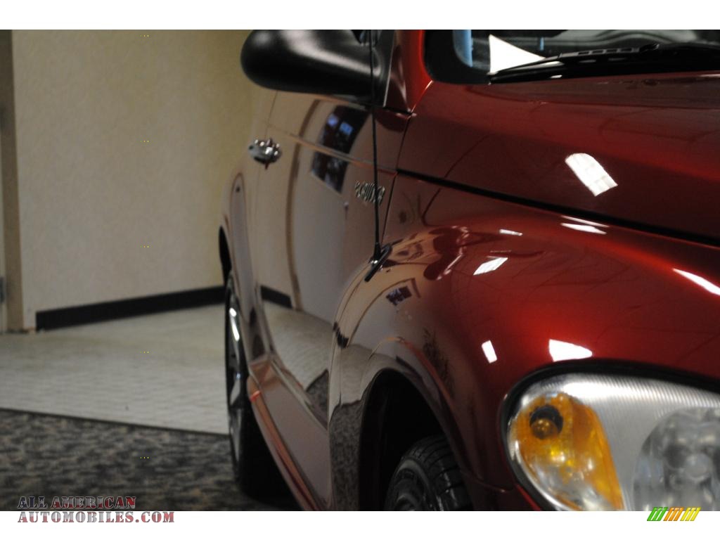 2005 PT Cruiser GT Convertible - Inferno Red Crystal Pearl / Dark Slate Gray photo #19
