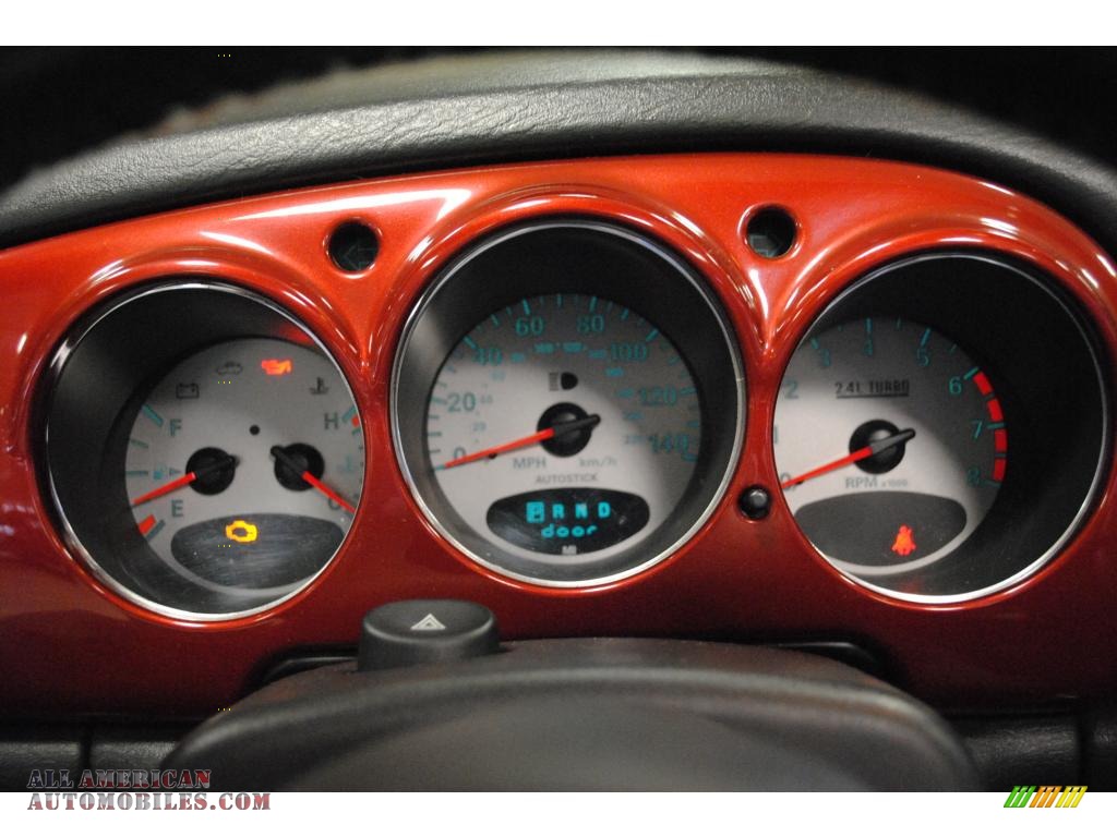 2005 PT Cruiser GT Convertible - Inferno Red Crystal Pearl / Dark Slate Gray photo #28