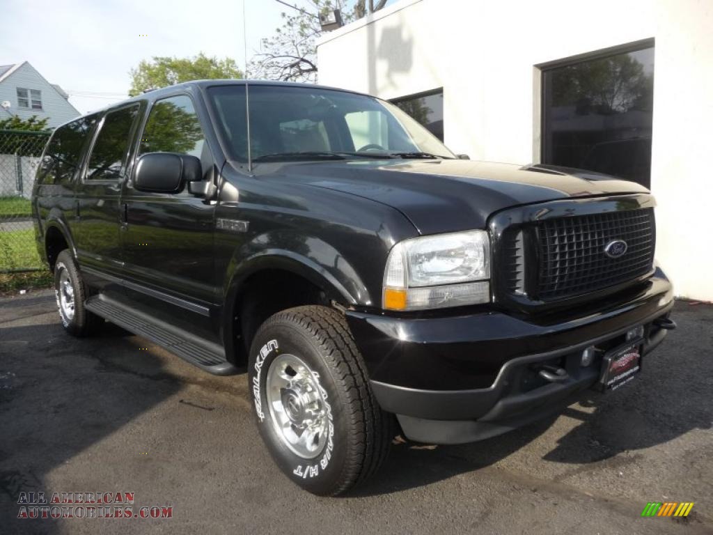 2003 Ford Excursion Limited 4x4 in Black  B24761  All American Automobiles  Buy American Cars 