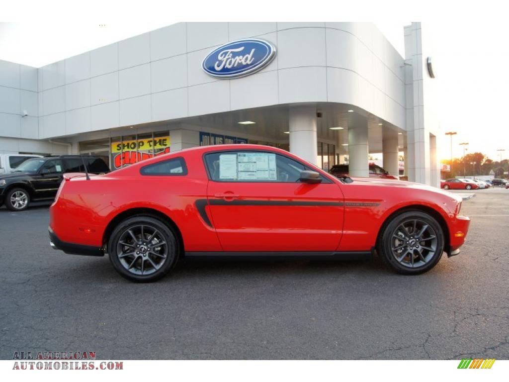 2012 Mustang V6 Mustang Club of America Edition Coupe - Race Red / Charcoal Black photo #2