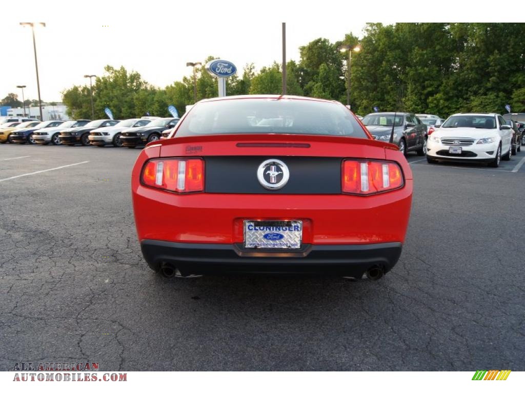 2012 Mustang V6 Mustang Club of America Edition Coupe - Race Red / Charcoal Black photo #4