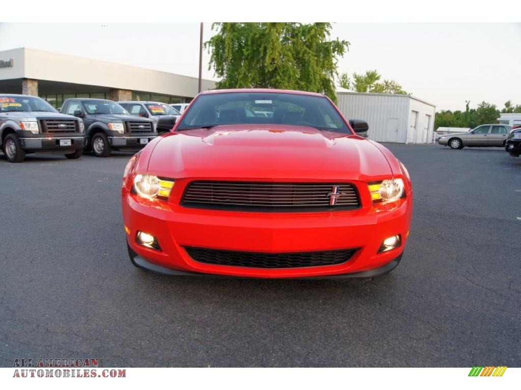 2012 Mustang V6 Mustang Club of America Edition Coupe - Race Red / Charcoal Black photo #7