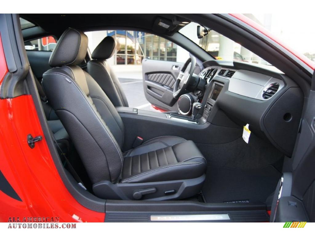 2012 Mustang V6 Mustang Club of America Edition Coupe - Race Red / Charcoal Black photo #13