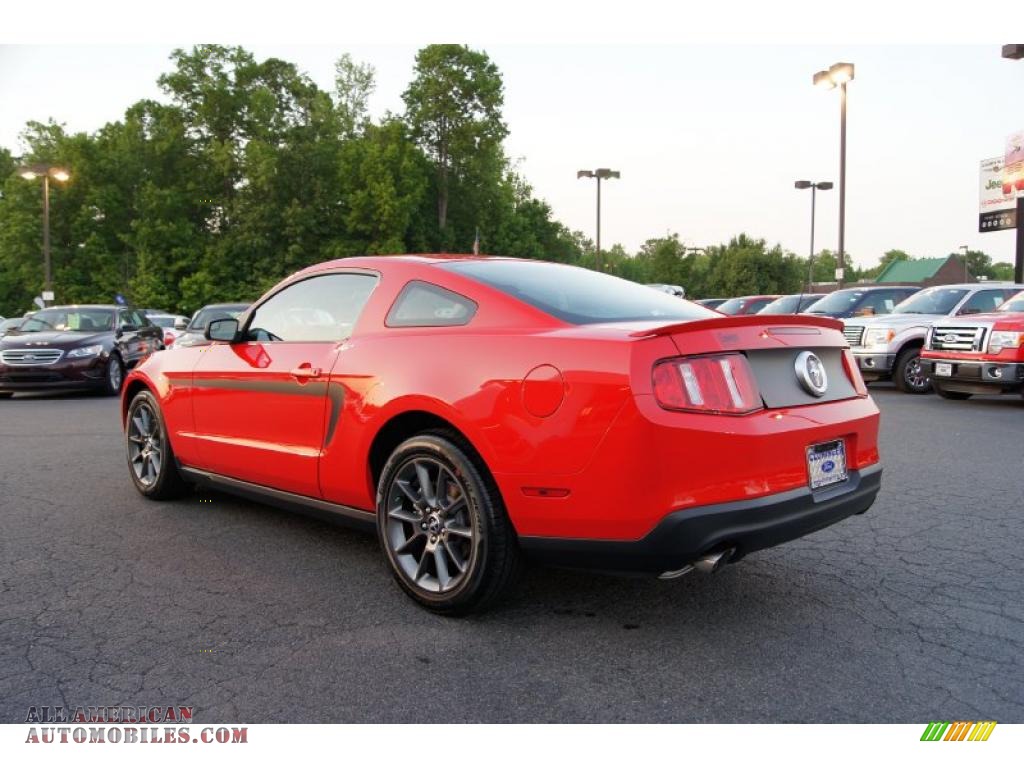 2012 Mustang V6 Mustang Club of America Edition Coupe - Race Red / Charcoal Black photo #32