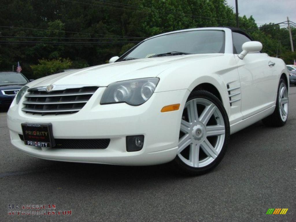 White chrysler crossfire convertible for sale #4