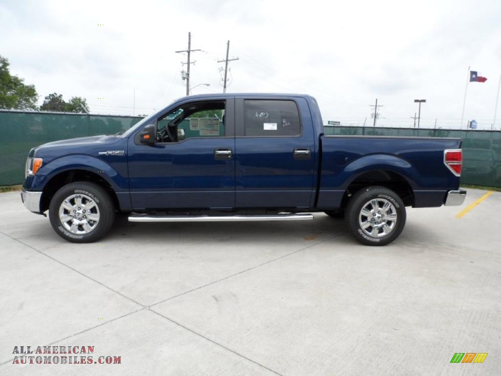 2011 Ford F150 Texas Edition Supercrew In Dark Blue Pearl Metallic 