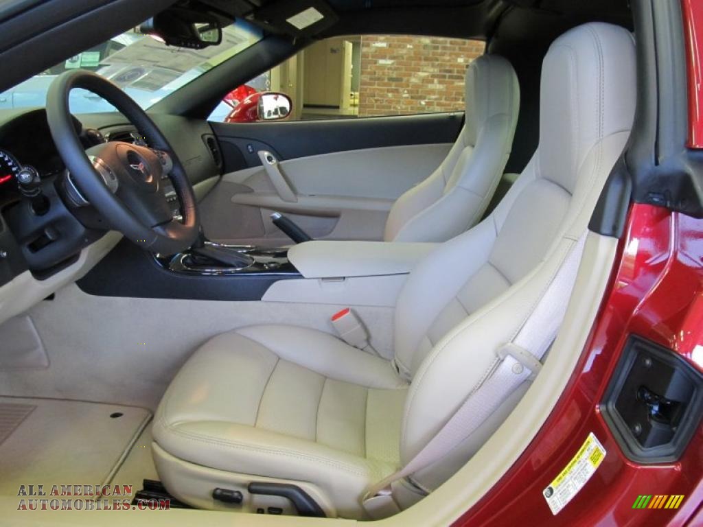2011 Corvette Grand Sport Coupe - Crystal Red Tintcoat Metallic / Cashmere photo #11