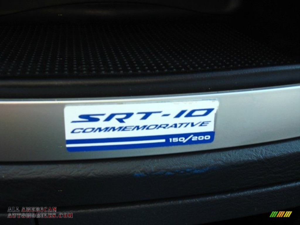 2005 Ram 1500 SRT-10 Commemorative Regular Cab - Bright White / Dark Slate Gray photo #21