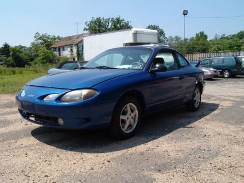 Atlantic Blue Metallic 1998 Ford Escort ZX2 Coupe Atlantic Blue Metallic 1998 Ford Escort ZX2 Coupe